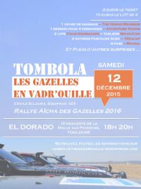Super Tombola de Noël. Du 21 novembre au 12 décembre 2015 à Toulouse. Haute-Garonne.  18H00